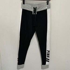 VS Pink Yoga pants Size M Black & white